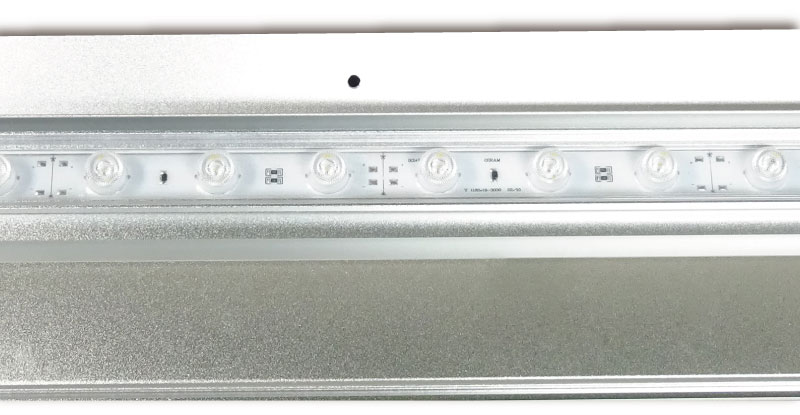 LED看板灯 ラインサインボード 20W 1200mm 2350lm IP65 防水 6000K 昼光色 連結可 シルバー