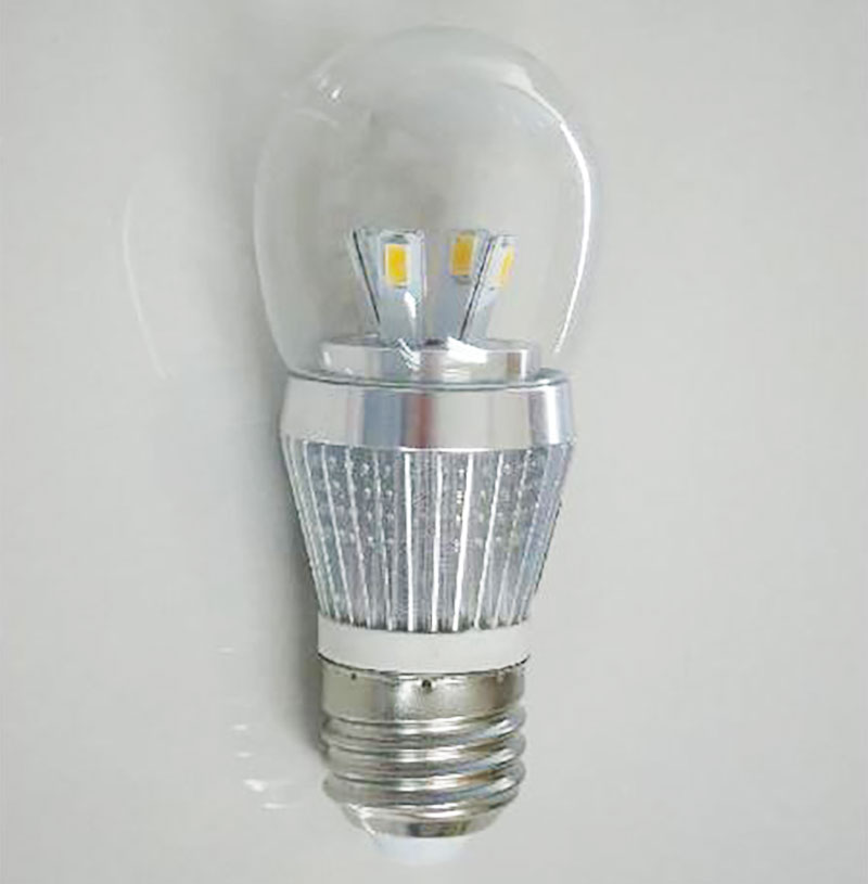 LED一般電球形 クリアガラスタイプ 調光対応 5W 300lm 電球色