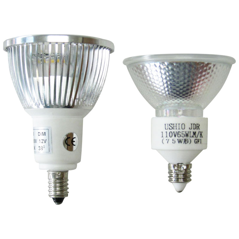 LEDスポットライト 調光対応 E11 ハロゲン50W型対応 5W 430lm 電球色/白色/昼光色