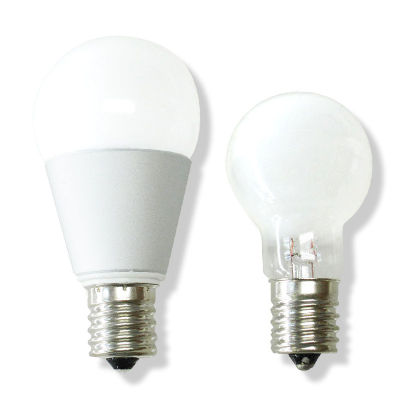 LED電球 E17 ミニクリプトン形 5W 450lm　電球色/昼光色 CR-WB17 CR-WB17C